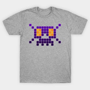 Pixel Skull (Dark) T-Shirt